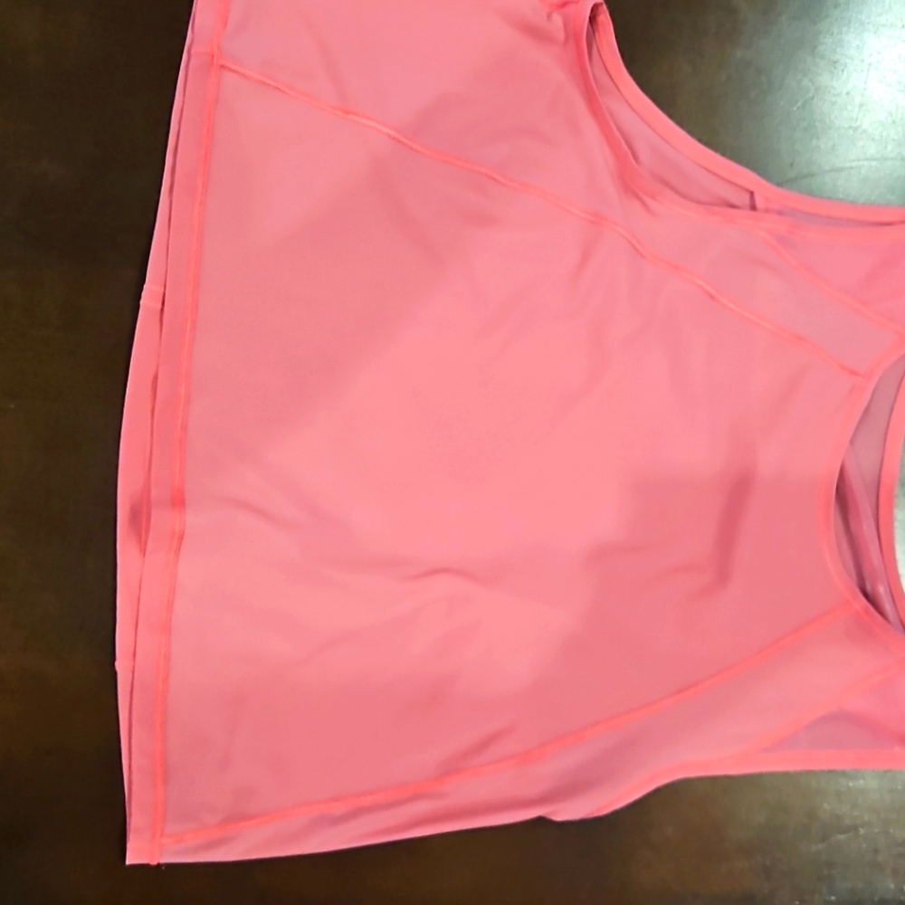 Lululemon Pink Cropped Tank Top